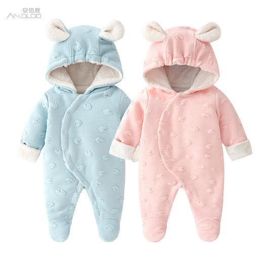 Princess Romper Baby Onesies: Cozy Long Sleeve Attire