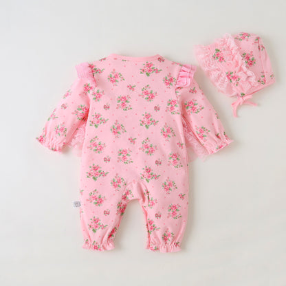 Baby Girl Onesies with Removable Cap: Comfort and Style