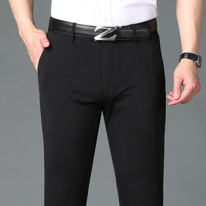 Fashion Casual Pants Summer Ice Silk Men