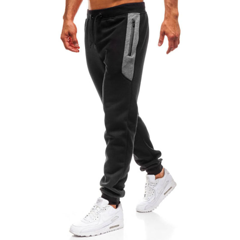 Men's Zipper Pocket Sports Trousers