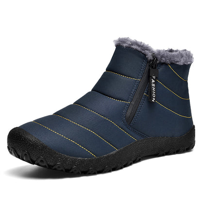 Men's Shoes Fleece-lined Thickened Non-slip Northeast Snow Boots