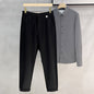 Commuter Straight Leg Men's Casual Pants Loose Fitting