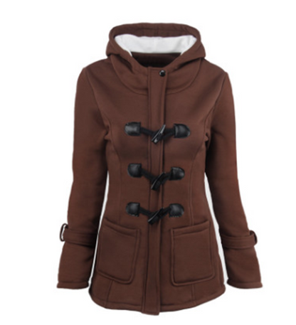 Warm Winter Fur Collar Jackets for Women