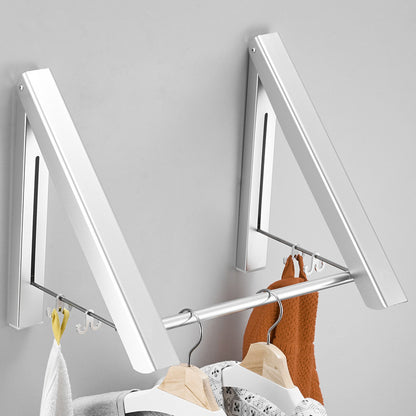 Foldable Wall Hanger: Punch-Free Aluminum