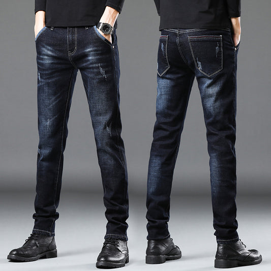 Men's Loose LeggingsElastic Casual Plush Men