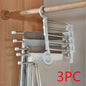 Telescopic Folding Multifunctional Pants Rack Pants Hanger Household