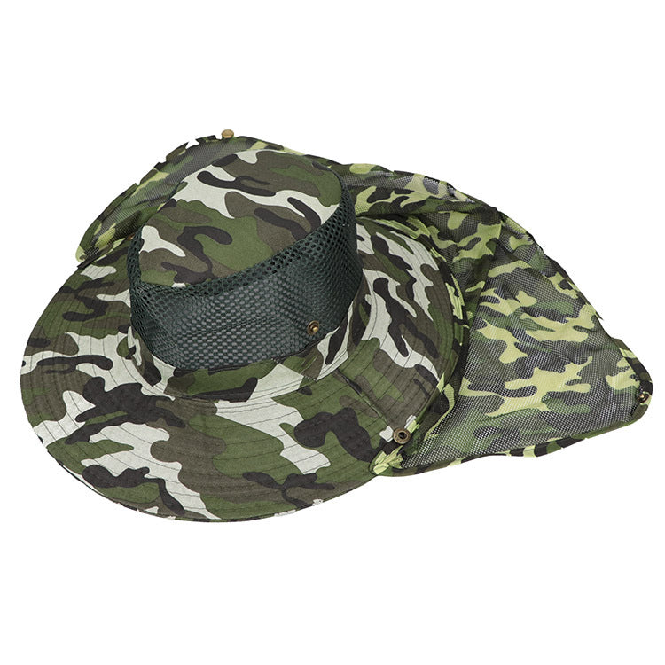 Outdoor Camouflage Hat Fisherman Mesh