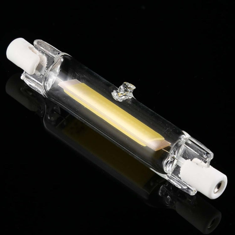 COB LED Bulb Glass Tube Replacement Halogen Lamp Spot Light, 4000K Natural White Light