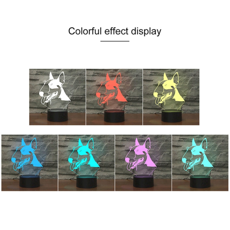 Black Base Creative 3D LED Decorative Night Light,16 Color Remote Control