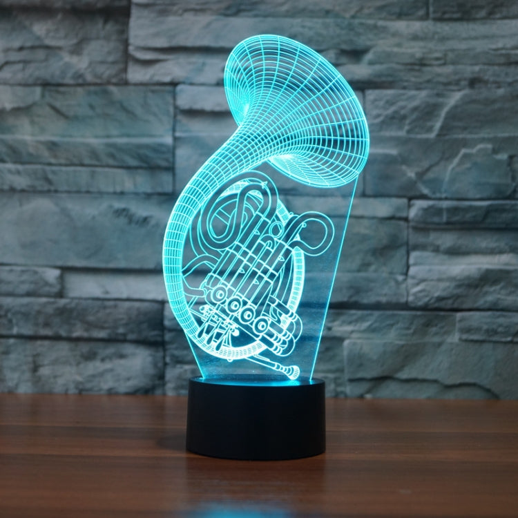 Black Base Creative 3D LED Decorative Night Light,16 Color Remote Control