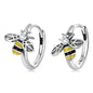 S925 Sterling Silver Mini Bee Women Earrings, Mini Bee