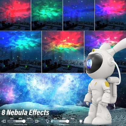 G001 Space Rabbit Starry Sky Projection Lamp Bluetooth Speaker 2 in 1 Laser Light