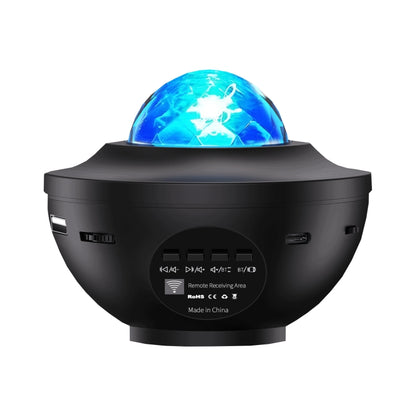 G004 Small Bowl Starry Projection Lamp Laser Light with Bluetooth Speaker