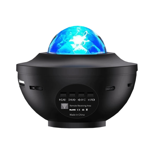 G004 Small Bowl Starry Projection Lamp Laser Light with Bluetooth Speaker