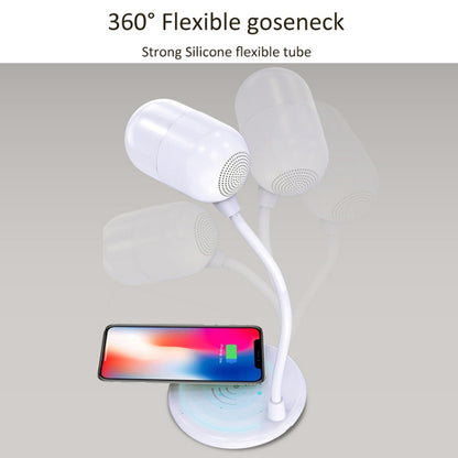 L4 Multifunctional Wireless Charging LED Desk Lamp Bluetooth 5.0 Speaker