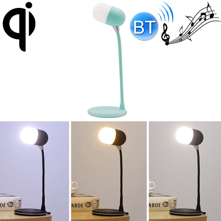 L4 Multifunctional Wireless Charging LED Desk Lamp Bluetooth 5.0 Speaker