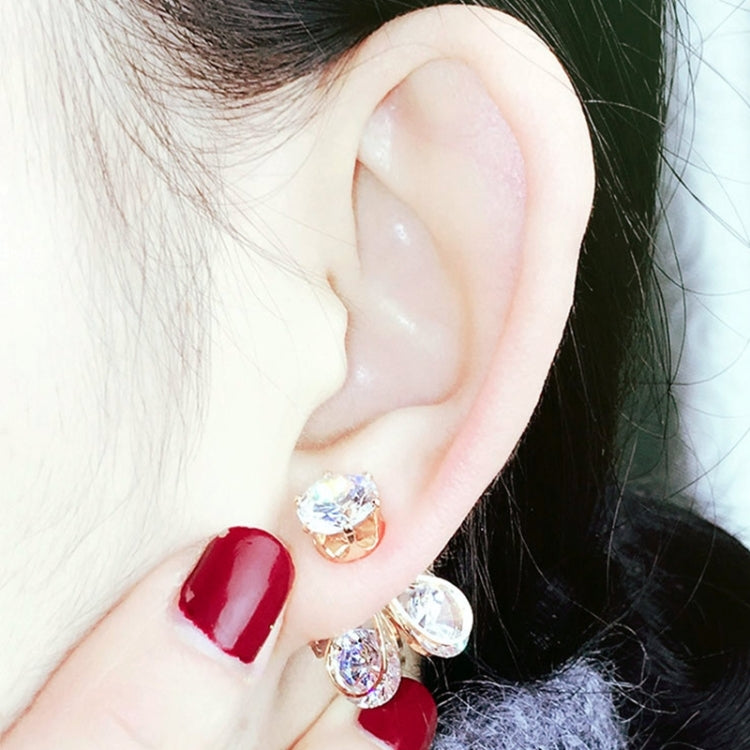 Fashion Style Glow Crystal Firefly Earrings Fashion Temperament Long Ear Earrings