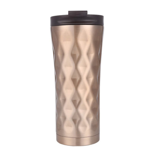 500ml Irregular Double Layer 304 Stainless Steel Thermos Cup