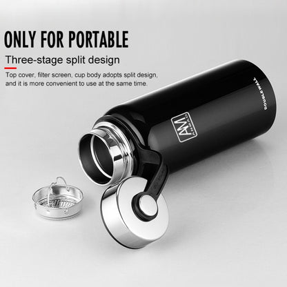 800ml Outdoor Vacuum Stainless Steel Heat Insulation Cup Portable Large Capacity Sports Bottle