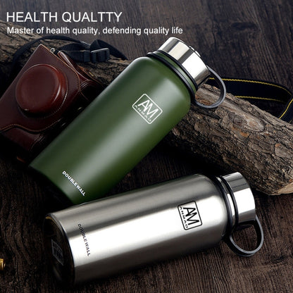 800ml Outdoor Vacuum Stainless Steel Heat Insulation Cup Portable Large Capacity Sports Bottle