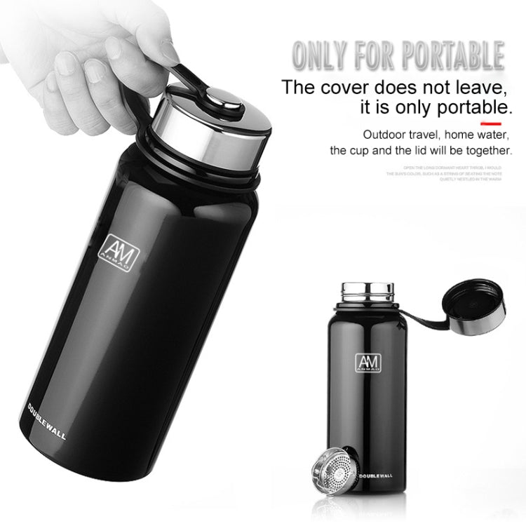 610ml Outdoor Vacuum Stainless Steel Heat Insulation Cup Portable Large Capacity Sports Bottle