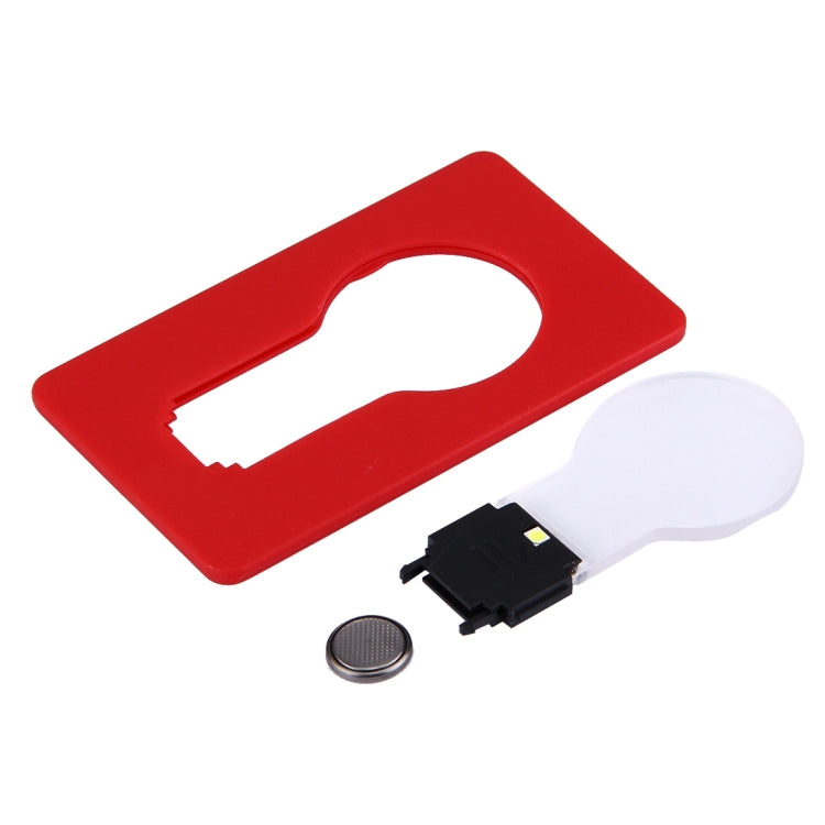 Creative Ultrathin Card Light, Random Color Delivery