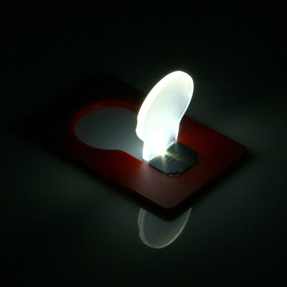 Creative Ultrathin Card Light, Random Color Delivery