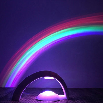 Romantic Rainbow Projection Decorative Lamp Bedside LED Night Light