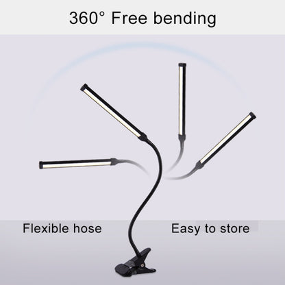 LED Desk Lamp 8W Folding Adjustable Eye Protection Table Lamp, USB Plug-in Version