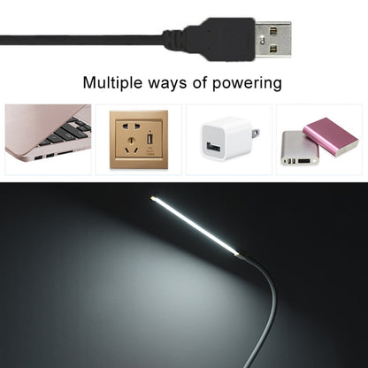 LED Desk Lamp 8W Folding Adjustable USB Charging Eye Protection Table Lamp, USB Charge Version