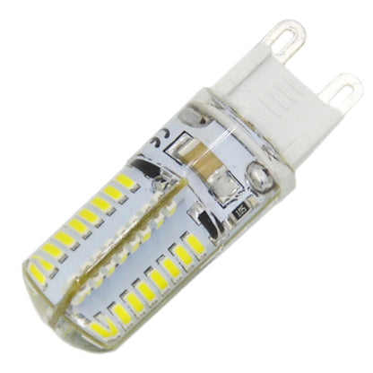 G9 4W 210LM  64 LED SMD 3014 Silicone Corn Light Bulb, AC 110V