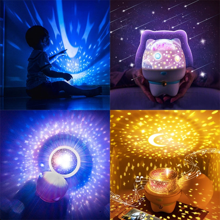 TW-S004 Creative Cute Pet Bluetooth Audio Projection Lamp