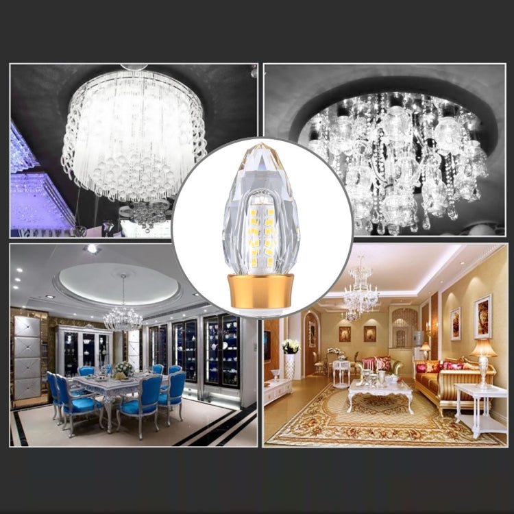 40 LEDs SMD 2835 K5 Crystal + Ceramic Energy-saving Bulb