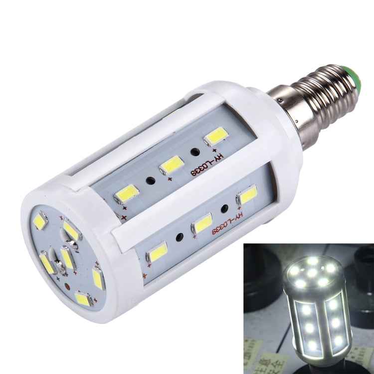 E14 380LM 24 LED SMD 5730, AC 85-265V