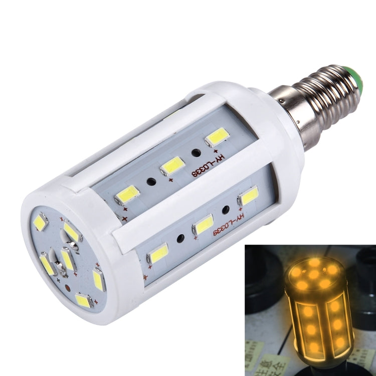 E14 380LM 24 LED SMD 5730, AC 85-265V