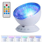 12 LEDs USB Charge Novelty Atmosphere Lamp with Remote Control & 7 Light Modes, Support TF Card / Audio Input, Built-in 4 Hypnosis Music, DC 5V