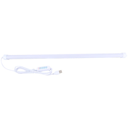 50cm 60 LEDs Multifunctional USB Three-color Stepless Dimming LED Light Tube, DC 5V