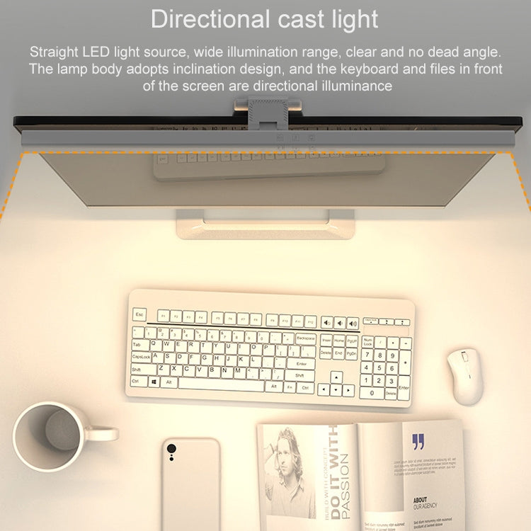 5W Computer Monitor Screen Lamp Timing Dimming Anti Blu-ray Asymmetrical Eye Protection Reading Lamp