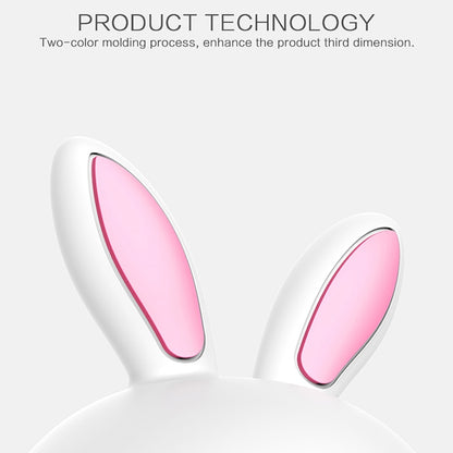 Happy Rabbit Creative Touch 3D LED Decorative Night Light, AAA Battery Version