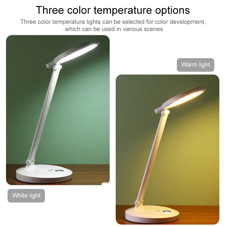 LED Student Learning Eye Protection Foldable Desk Lamp, USB Powered