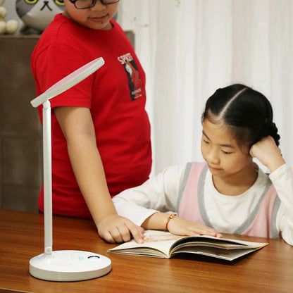 LED Student Learning Eye Protection Foldable Desk Lamp, USB Powered