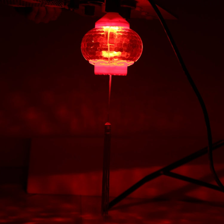 E27 220V Red Lantern Light Pendant Lamp