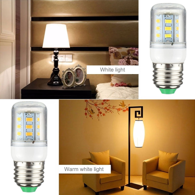 E27 24 LEDs 3W SMD 5730 LED Corn Light Energy-saving Lamp, AC 110-220V