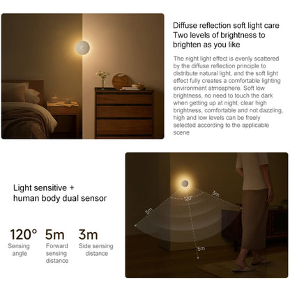 Original Xiaomi Mijia Night Light 3 Smart Induction Bedside Lamp