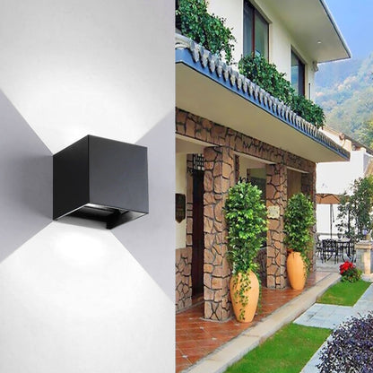 IP65 Waterproof Cubic Shape Outdoor and Indoor Decorative Light for Living Room, Bedroom, Aisle, Hotel, AC 85-265V