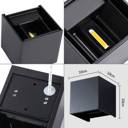 IP65 Waterproof Cubic Shape Outdoor and Indoor Decorative Light for Living Room, Bedroom, Aisle, Hotel, AC 85-265V