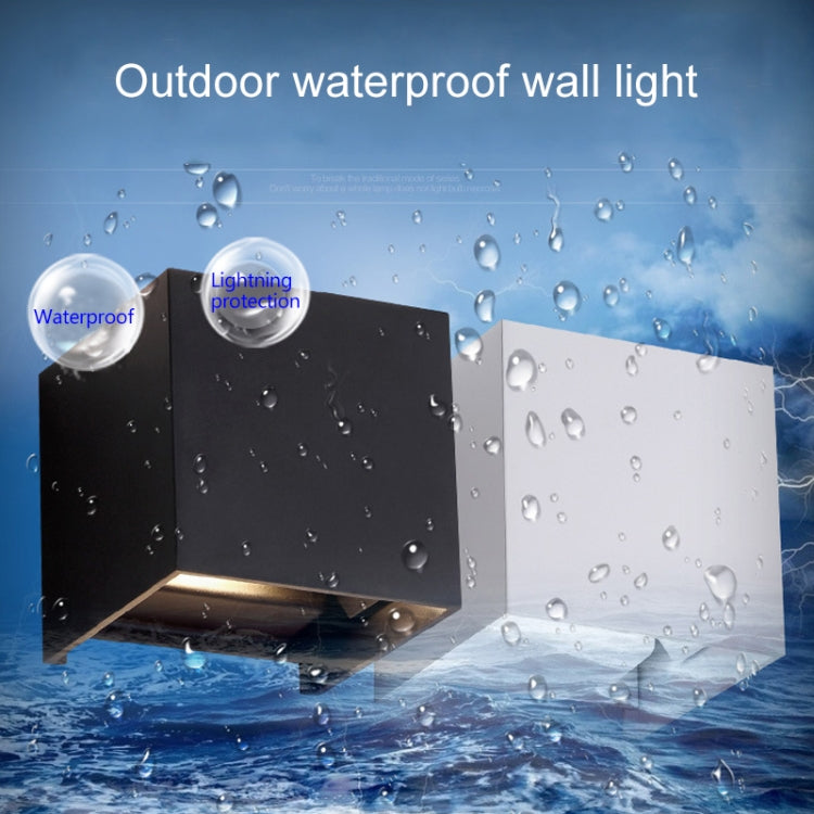 IP65 Waterproof Cubic Shape Outdoor and Indoor Decorative Light for Living Room, Bedroom, Aisle, Hotel, AC 85-265V