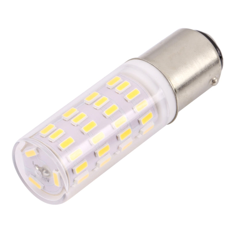 BA15D 63 LEDs SMD 4014 3000K Energy Saving LED Corn Light, AC / DC 12-24V