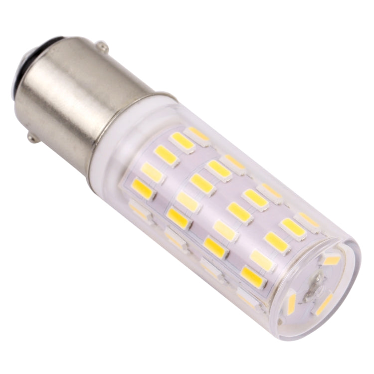 BA15D 63 LEDs SMD 4014 3000K Energy Saving LED Corn Light, AC / DC 12-24V