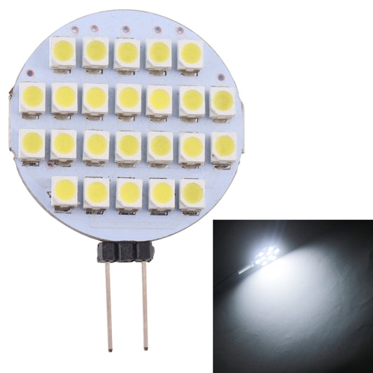 G4 24 LEDs SMD 3528 168LM 2800-3200K Stepless Dimming Energy Saving Light Pin Base Lamp Bulb, DC 12V